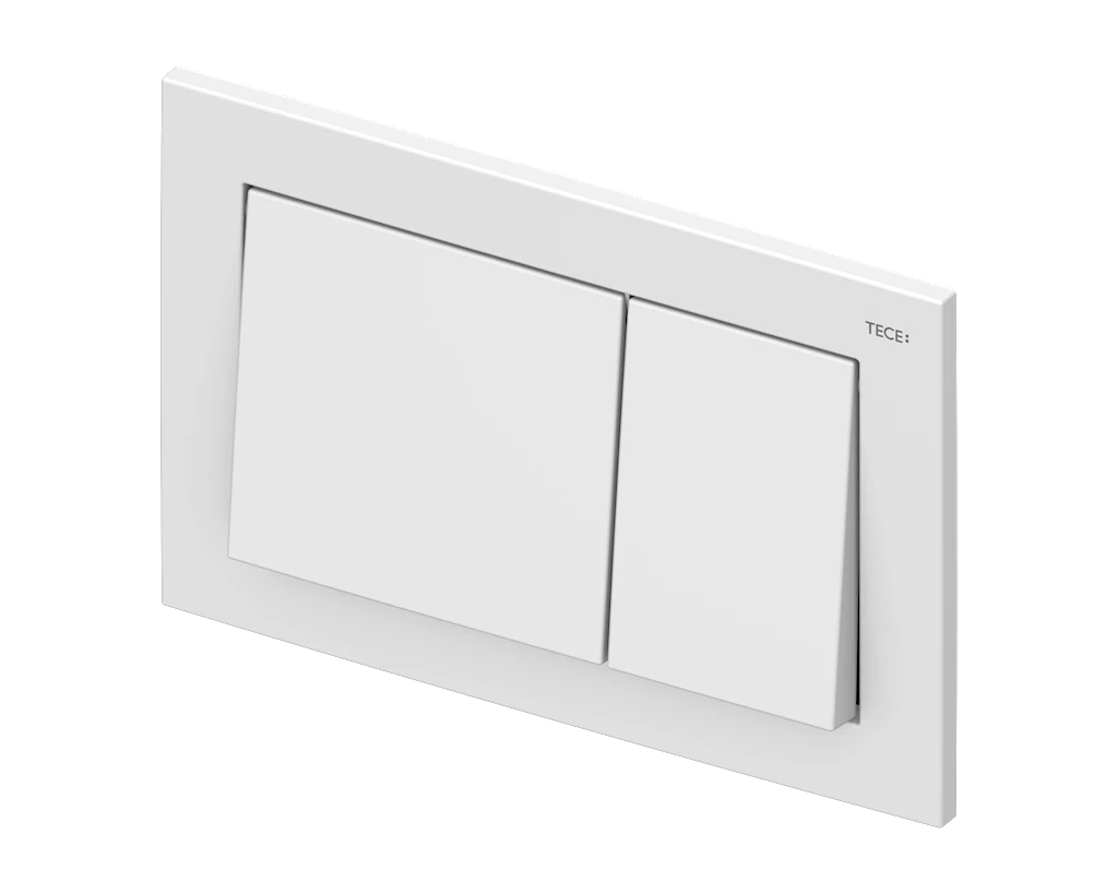 TECEbase trykkplate, hvit TECEbase trykkplate, hvit