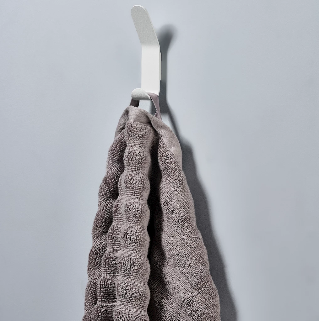 A-Hook knagg, White A-Hook knagg, White