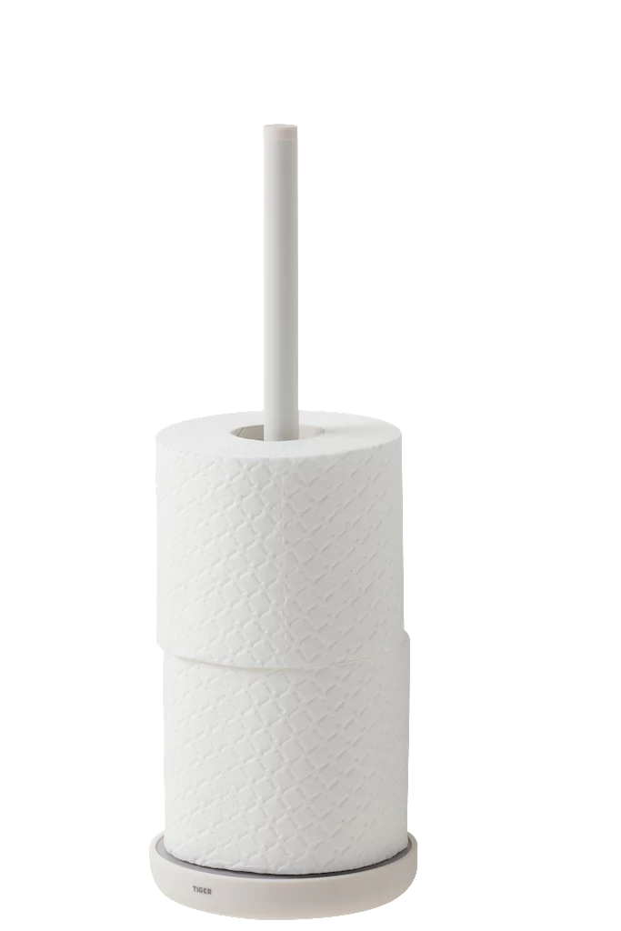 Tiger Urban reserverullholder frittstående, hvit matt Tiger Urban reserverullholder frittstående, hvit matt