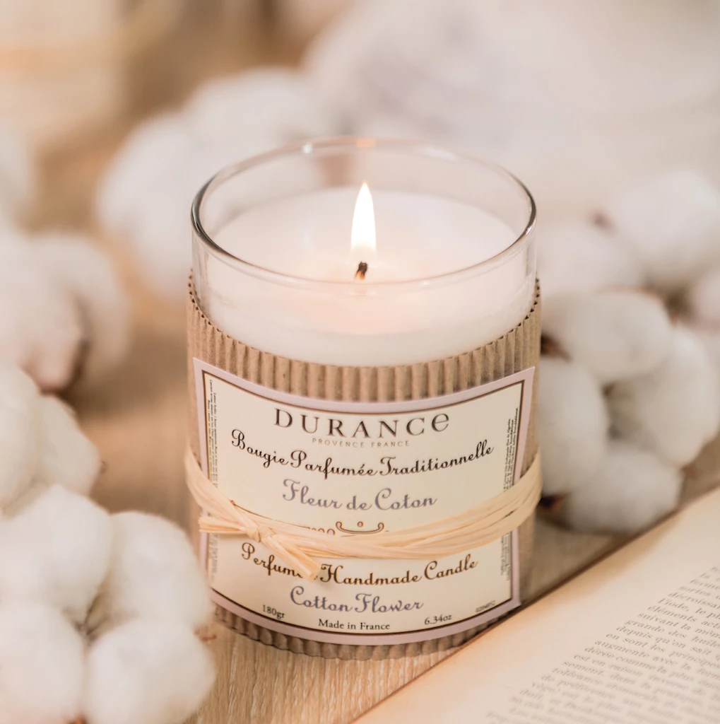 Duftlys 180g - Cotton Duftlys 180g - Cotton