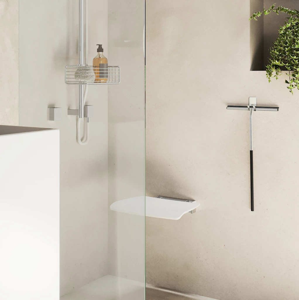 Living vegghengt klappsete, hvit Living vegghengt klappsete, hvit