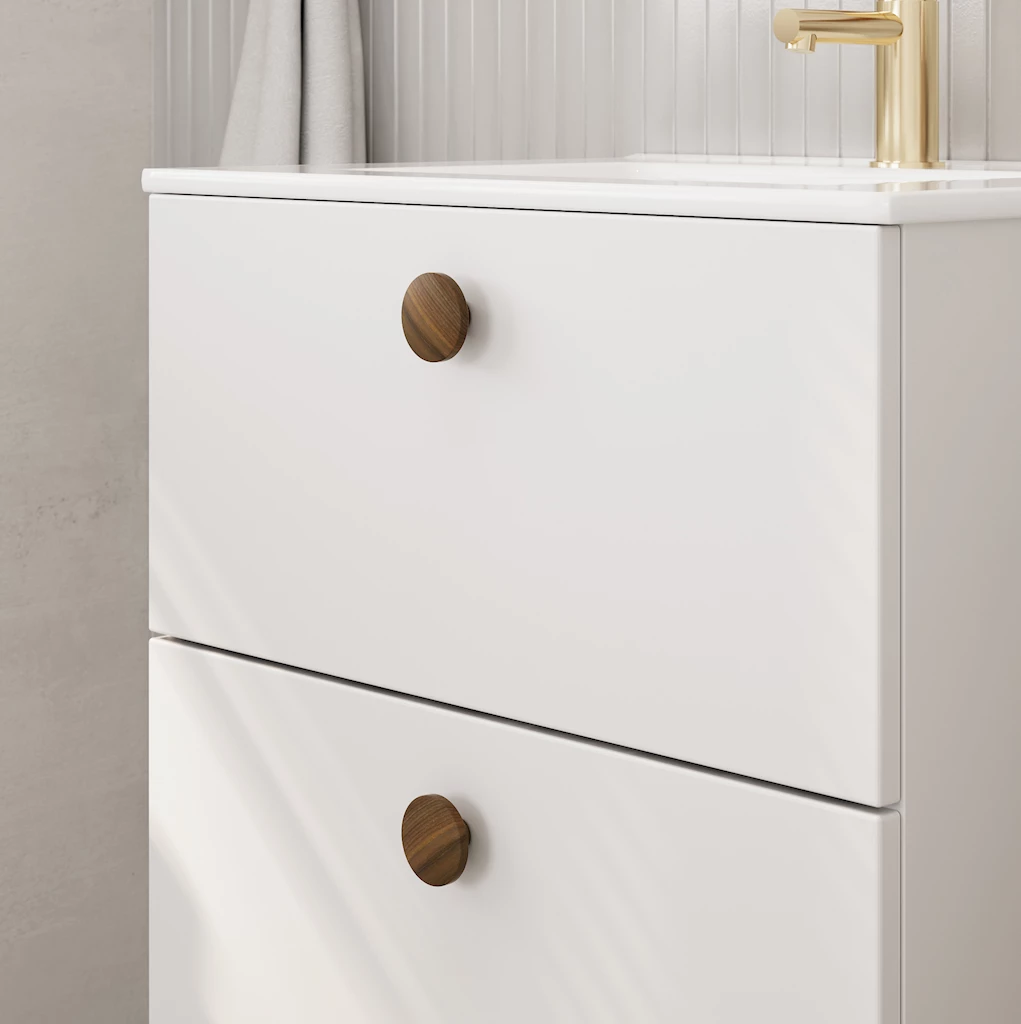 Ingrid Smal m/høyskap 60 Hvit Ingrid Smal m/høyskap 60 Hvit